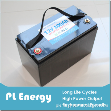 LiFePO4 Lithium 12V 100ah Battery for 500W Solar System